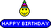 Happy Birthday! flashing multicolor :occasion-birthdaymulticolor: